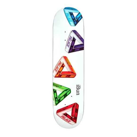 PALACE SKATEBOARDS: ICH BUN WHITE 8″ - Picture 1 of 2